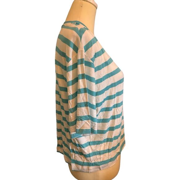 Addison Bay The Everyday Short Sleeve in Marine Stripe, Size XL, NWT - Picture 2 of 5